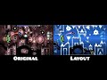 Acheron original vs layout  geometry dash comparison