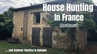 #10 House Hunt in France Part 1 and Summer Solstice Music Festival - Quimper