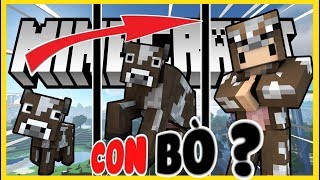 NẾU CON BÒ CÓ CUỘC SỐNG TRONG MINECRAFT