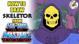 How to draw  Skeletor