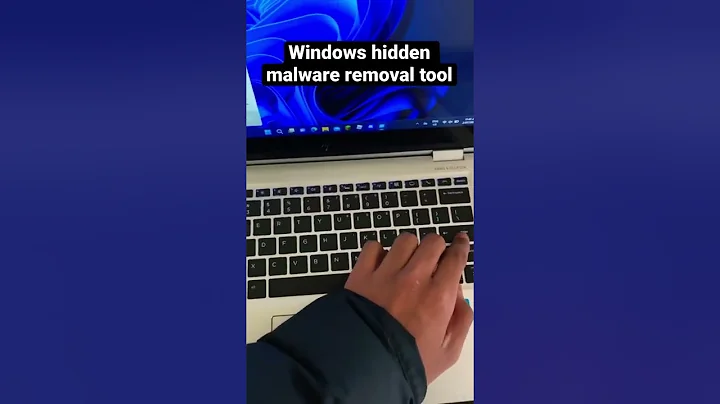 Windows has a hidden malware removal tool |  #shorts #trending #mrt #malware