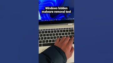 Thumbnail of Windows has a hidden malware removal tool |  #shorts #trending #mrt #malware