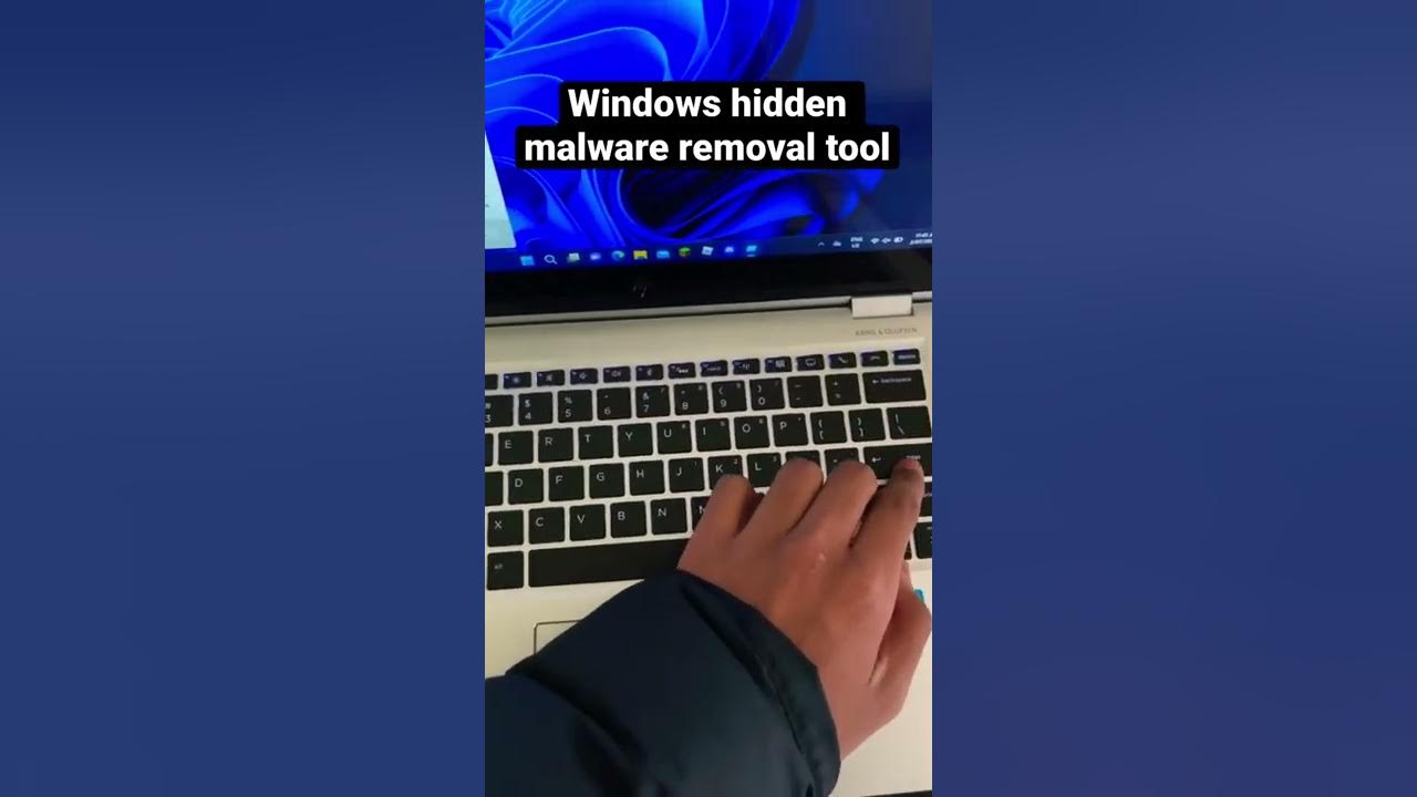 Windows has a hidden malware removal tool |  #shorts #trending #mrt #malware