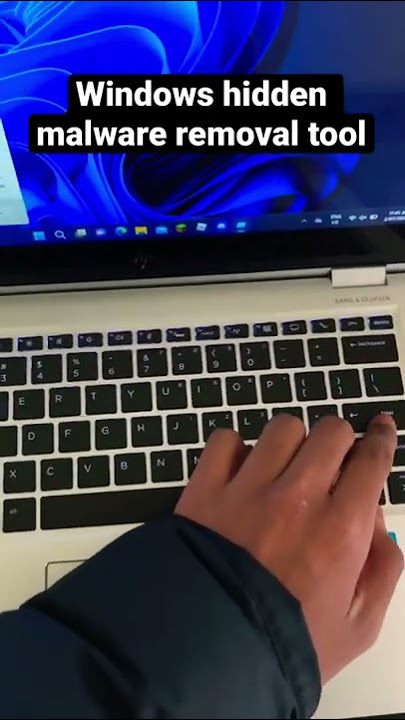 Windows has a hidden malware removal tool |  #shorts #trending #mrt #malware