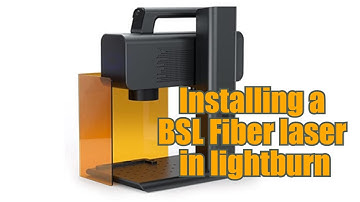 Installing the Genmitsu Z5-1 galvo laser in Lightburn v1.7 BSL