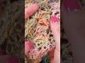 かぎ針編み | 4つのポケット付き三角ショール | 長編み模様 | 春のアイデア