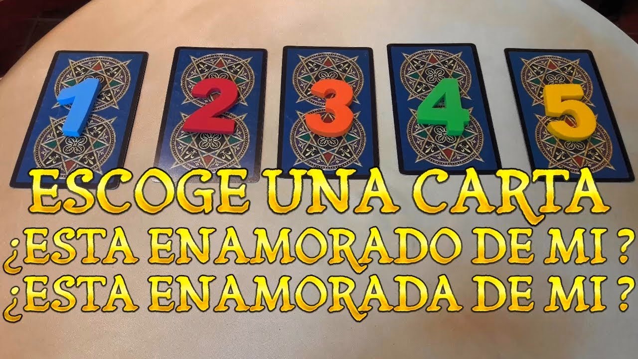 ESCOGE UNA CARTA Esta Enamorado de mi TAROT interactivo - YouTube