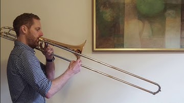 Db Major Scale - Trombone