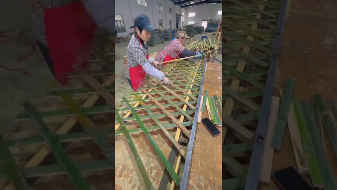 Bamboo Fences Making Process Shorts