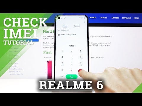 Video How to Check IMEI / SN in REALME 6 - IMEI Status and... - youtube