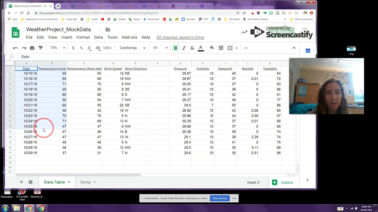 Tutorial 1 - How to make a simple graph in google sheets - YouTube