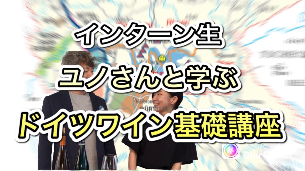 【ドイツワイン基礎講座#1】インターン生ユノさんと学ぶ今更聞けないドイツワインの基礎