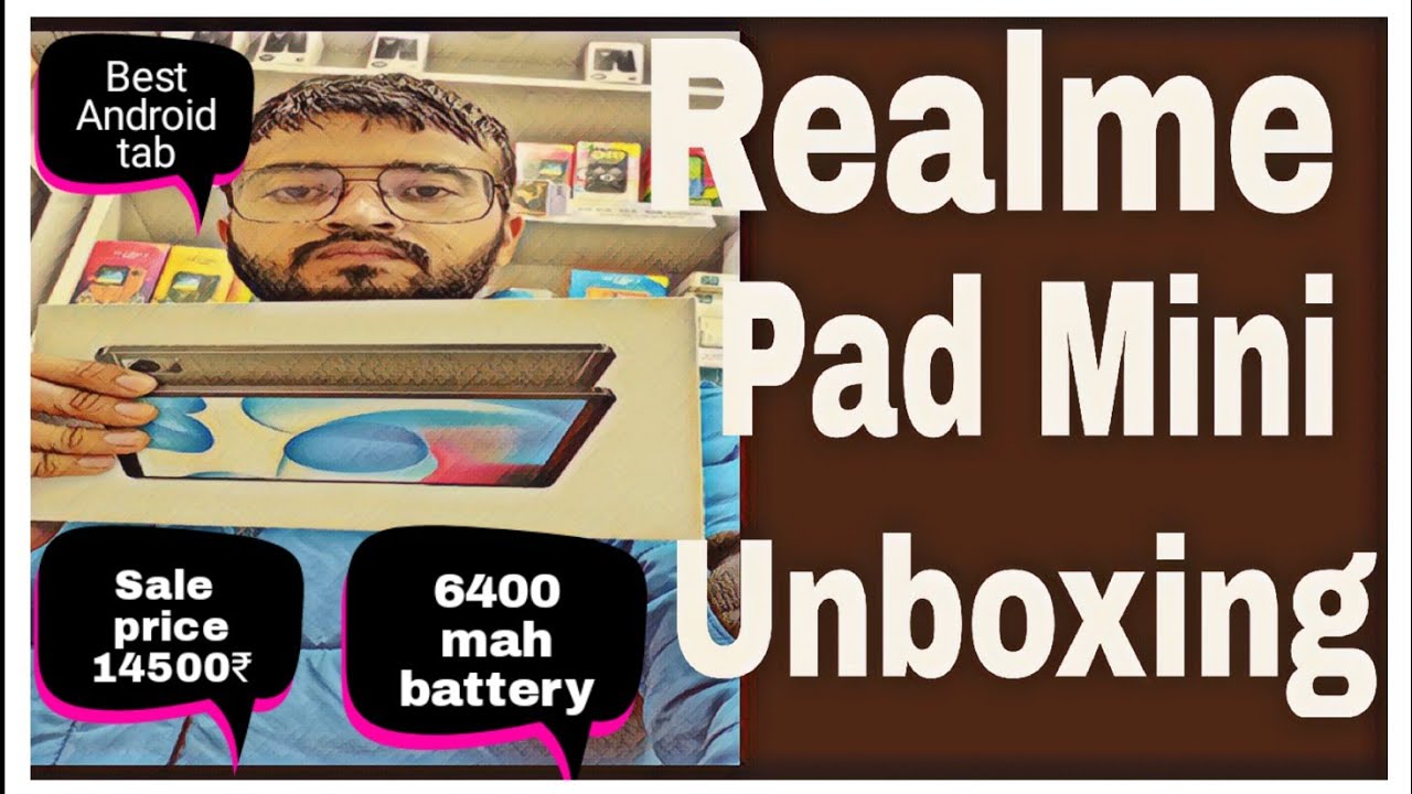 Realme Pad Mini| Unboxing video| Price Drop 14500₹| 6400mah battery| Teacher Scheme|