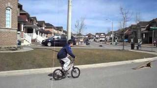 bmx ramp jumping