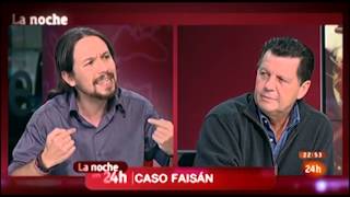 Pablo Iglesias en La noche en 24h (16-10-13)