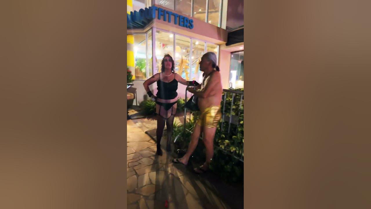 Halloween costumes at Waikiki Hawaii YouTube