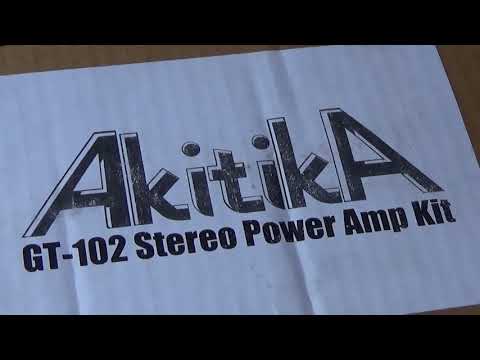 Akitika GT-102 Amp Kit Review Pt. 1 of many:  Arrives in mail; overview.