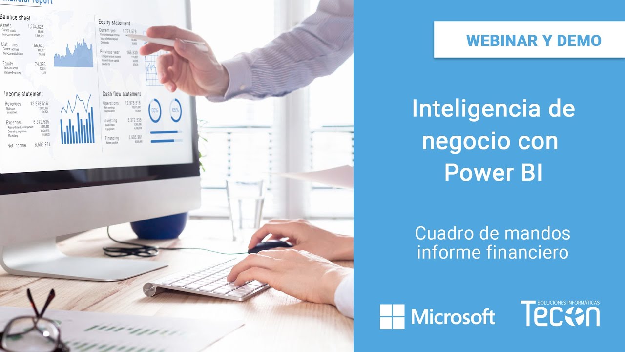 Inteligencia de negocio con Power BI informes financieros YouTube Inteligencia de negocio con Power BI informes financieros YouTube