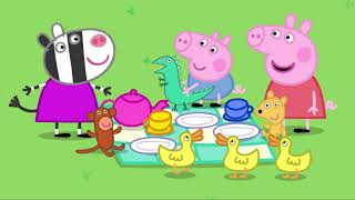 Peppa بيبا بيج - يوم بارد - ازدحام مروري - افلام كرتون