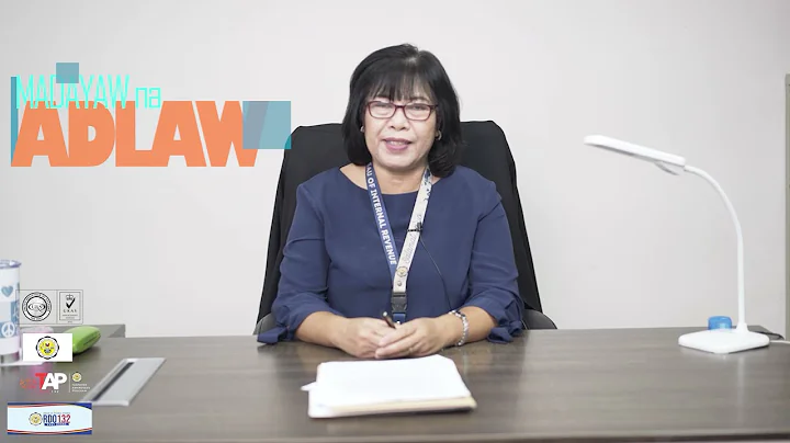 A Message from RDO Mary Ann B. Cervantes
