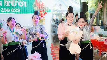 NHẤT CHỊ EM GÁI BẢN LẠNH TẠI ĐÁM CƯỚI “ ANH PHONG & THANH THẢO “ BẢN LẠNH XÃ THUẬN CHÂU SƠN LA 