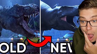 Reacting To ACCURATE DINOSAURS  vs JURASSIC PARK