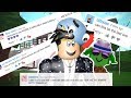 DOING YOUR BLOXBURG DARES... I SCARED A FAMILY OOPS