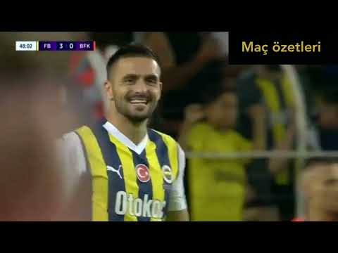 Fenerbahçe 4-0 Başakşehir geniş maç özeti