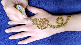 Henna inscription is beautiful and soft نقش الحناء رائع وناعم @HennaBeauty screenshot 3