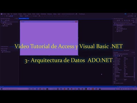 Arquitectura de Datos ADO NET | VB.NET y Access