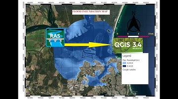Export HEC RAS layer to QGIS and prepare Flood inhundation map