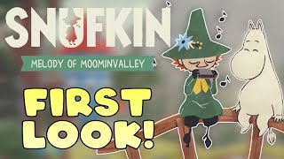 First Look at Snufkin Melody of Moominvalley!