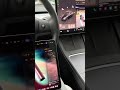 Tesla+iPad=Macmini screen #fsd #automobile #tesla #apple #ipad #sidecar