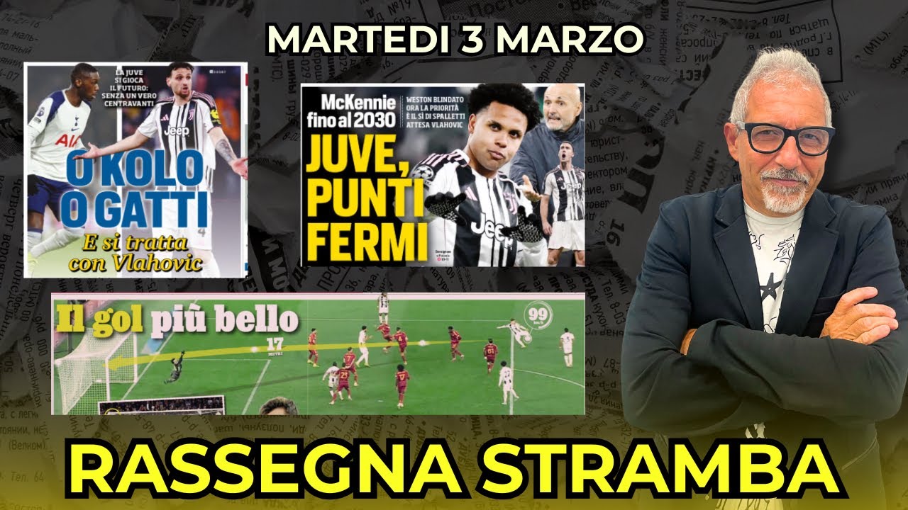 LA JUVE FA IL PUNTO 🧵 SPALLETTI-VLAHOVIC-KOLO-WESTON-GATTI. CHICO SEGNA A 100 ALL'ORA!