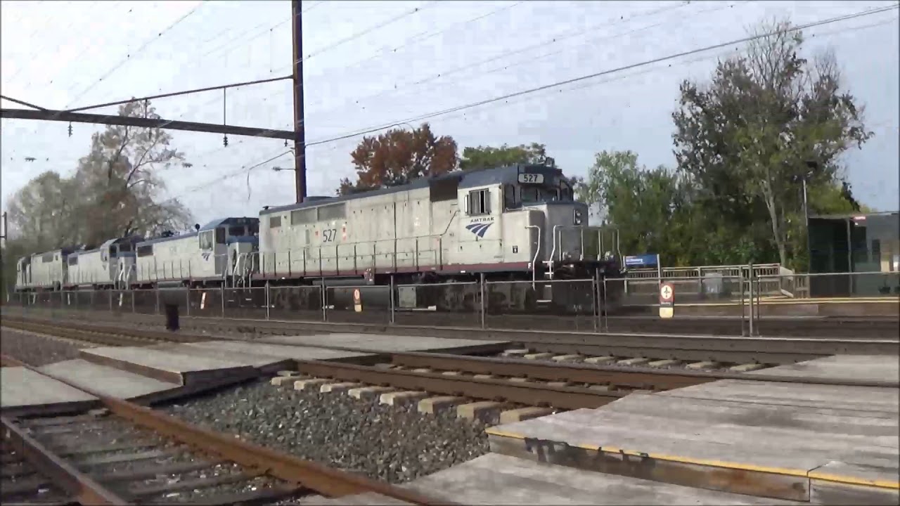 Amtrak Diesels On The Corridor YouTube