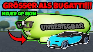 RIESEN-SKIN ZERSTÖRT DIE POLIZEI!!! KRIMINELLER ist GRÖßER als BUGATTI!!! Notruf Hamburg ROBLOX