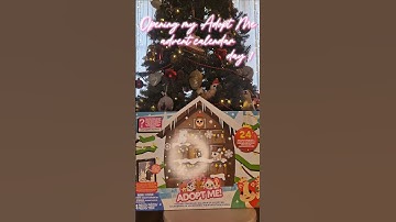 Opening DAY 1 of my ADOPT ME advent calendar 🎄
