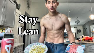 What I eat to stay LEAN and boost TESTOSTERONE