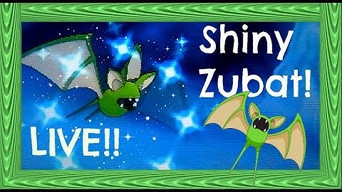 [LIVE!!] Shiny Zubat in Horde Encounter in Pokémon Alpha Sapphire!