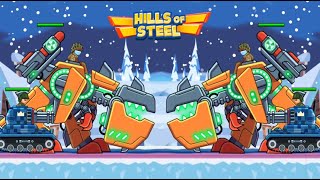 HILLS OF STEEL : COMMON TO LEGENDARY TANKS IN 2 VS 2 BATTLE