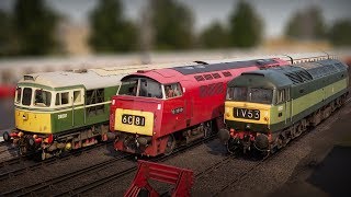 ПАРАД ТЕПЛОВОЗОВ! ОБКАТКА НОВОГО CLASS 52 - TRAIN SIM WORLD