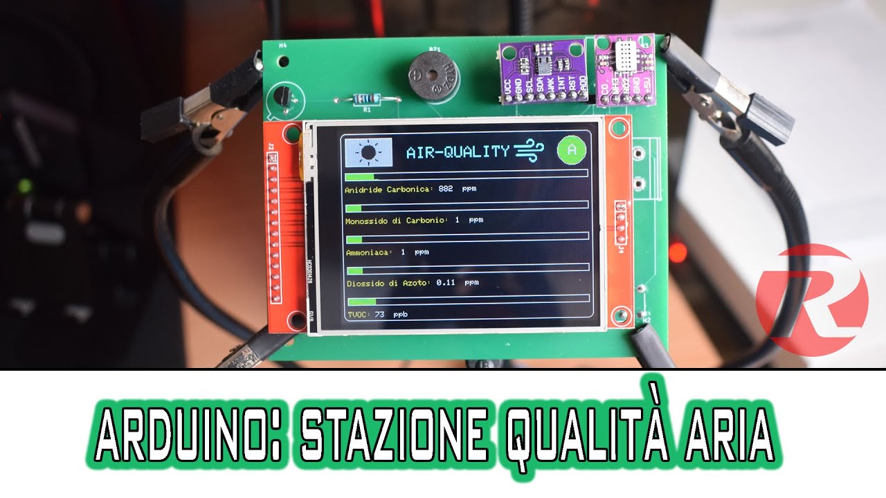 PROGETTO Arduino: Stazione qualità dell'aria 