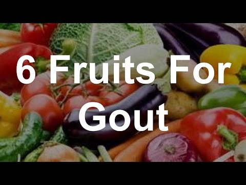6 fruits for gout best foods for gout youtube