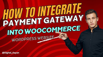 How to Integrate Payment Gateway in WooCommerce | Wordpress website | CC Avenue | Digital Aayan