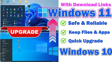 💥 Upgrade Windows 10 to WINDOWS 11 FREE DOWNLOAD -  20 MINUTES ONLY! Keep Files & Applications