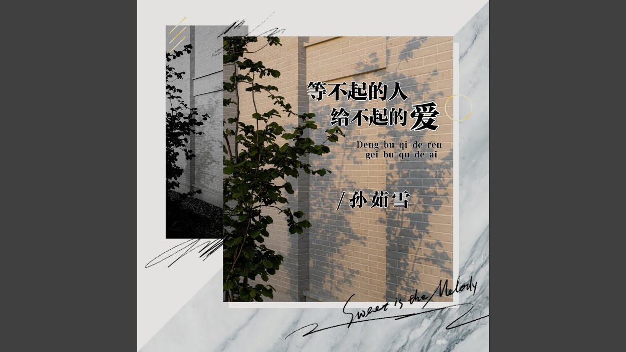 YouTube पर 等不起的人给不起的爱 देखें YouTube पर 等不起的人给不起的爱 देखें