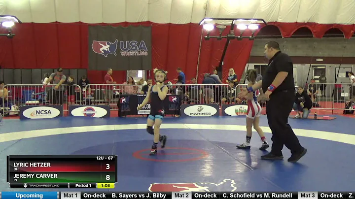 12U 67 Lyric Hetzer OH Vs Jeremy Carver IN