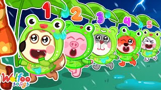 Five Little Speckled Frogs  Baby Care Song  Wolfoo Nursery Rhymes & Kids Songs