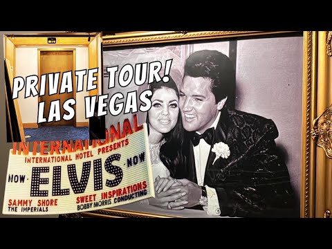 Elvis Presley Las Vegas Exclusive Tour | His Private Elevator, Colonel's Ghost? International Hotel