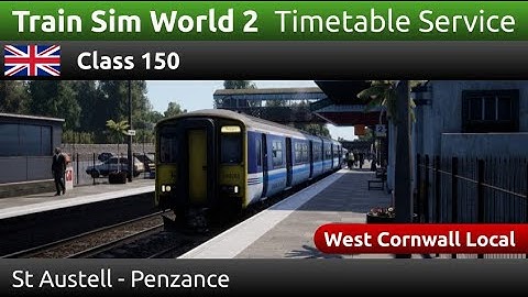 Train Sim World: Class 150: St Austell - Penzance (Timetable Service)